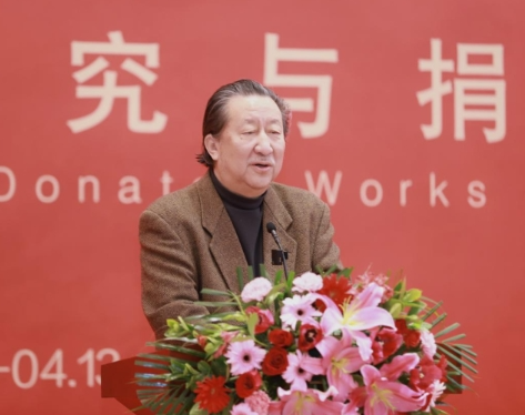 【中国文化艺术发展促进会主席杨晓阳致辞】从大海到大山——李宝林艺术研究与捐赠展在中国国家画院举办