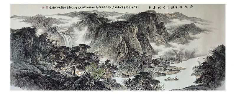 赵勤玉作品展现深厚底蕴与现代审美意趣的完美融合