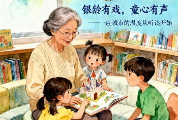 早安！一老一小”文化润养计划：乡村设“童阅星屋”与“银龄戏台”，城市推24小时“文化氧吧